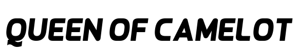 Queen of Camelot Font Image