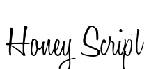 Honey Script Font Image