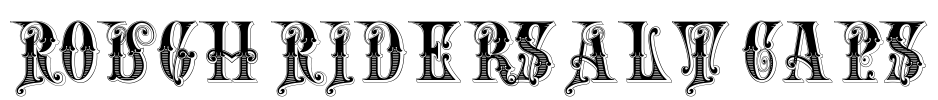 Rough Riders Alt Caps