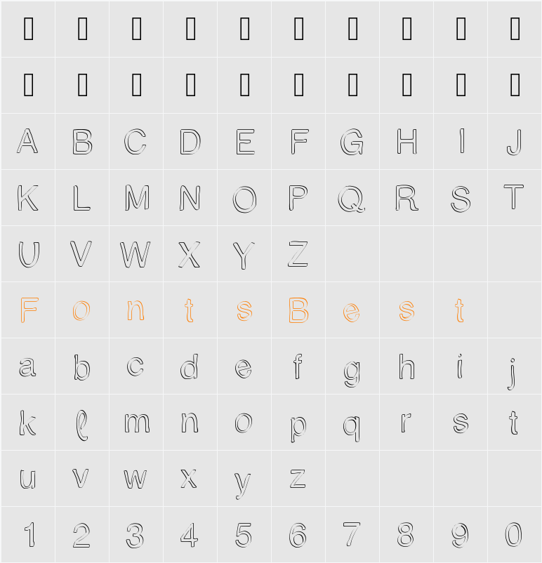 Trattopenlife Character Map