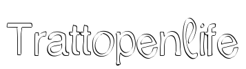 Trattopenlife Font Image