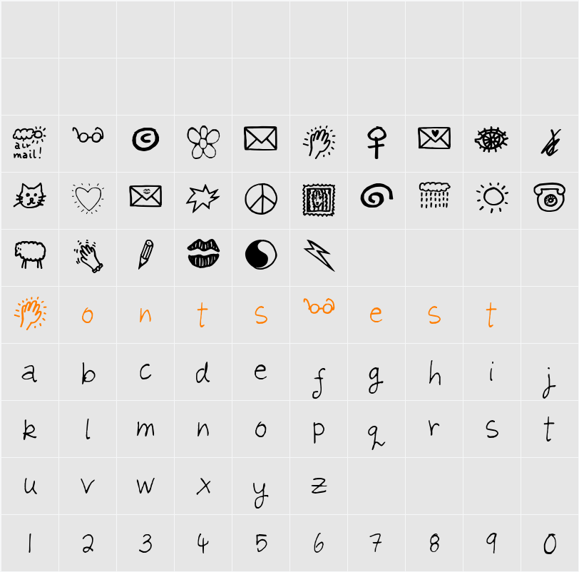 julesgirltalk Character Map