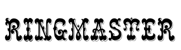 Ringmaster Font Image