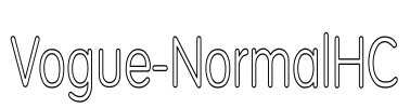 Vogue-NormalHC Font Image