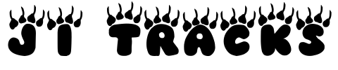 JI Tracks Font Image