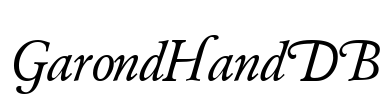 GarondHandDB