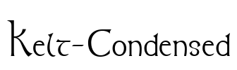 Kelt-Condensed Font Image