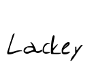 Lackey Font Image