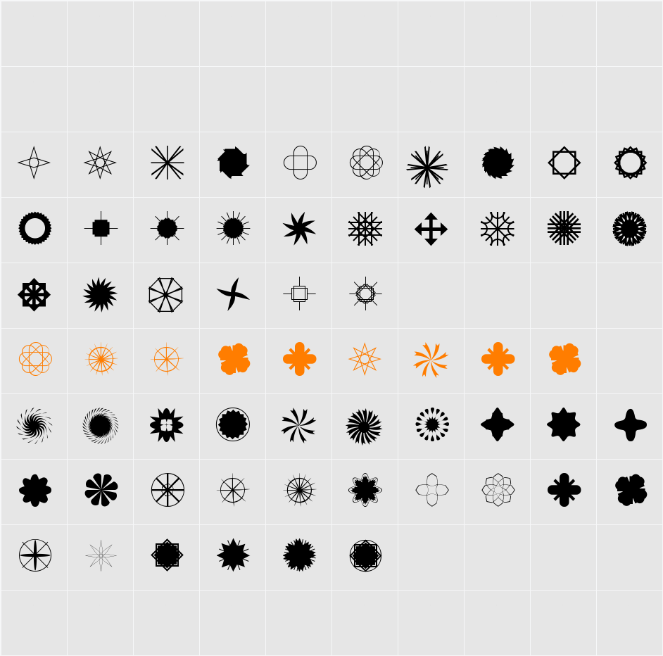 Star Time Too JL Character Map