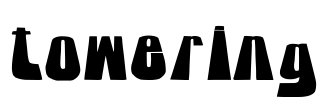 towering Font Image