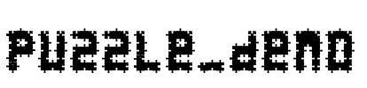 puzzle_demo Font Image