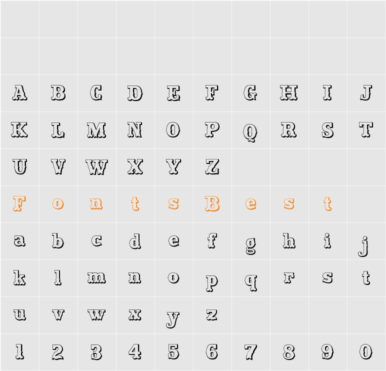 Wanderer Open Character Map