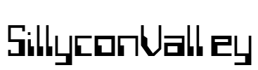 SillyconValley Font Image