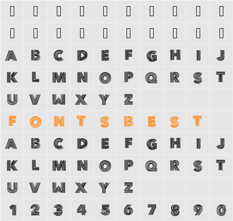 Vibe Character Map