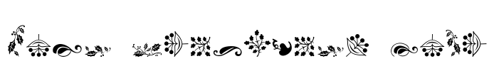 Soft Ornaments Four Font Image