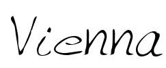 Vienna Font Image