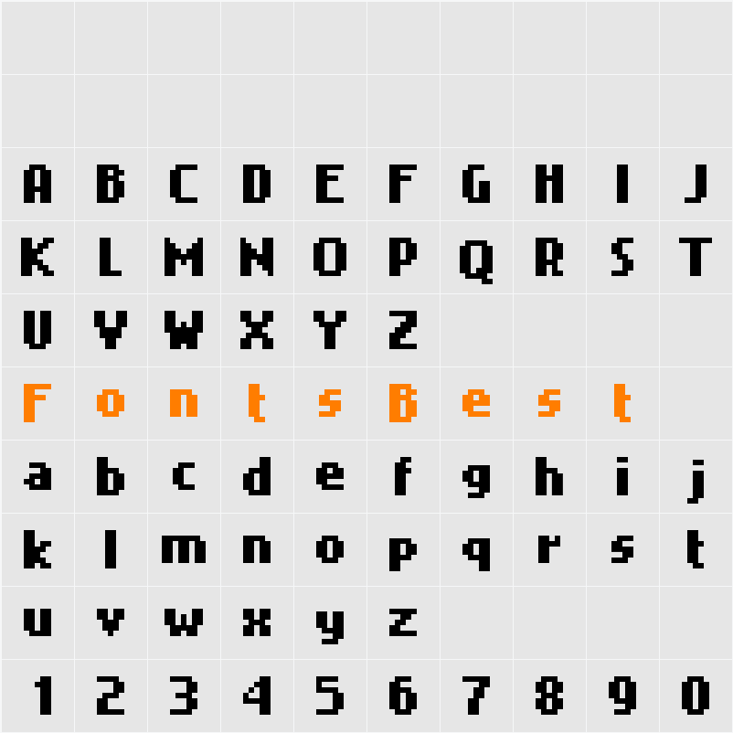 Nokia Cellphone Character Map