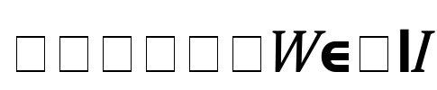 Sample-ESF2 Font Image
