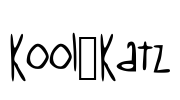 Kool_Katz Font Image