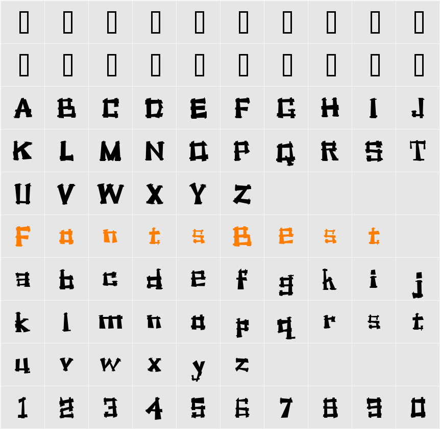 SoulManure 2 Character Map