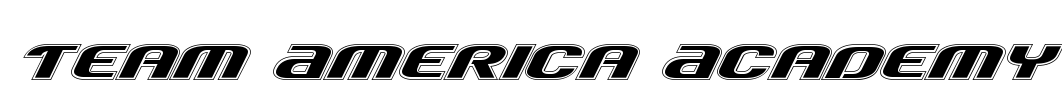 Team America Academy Font Image