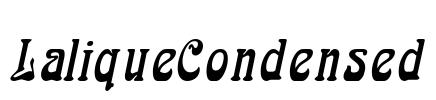 LaliqueCondensed