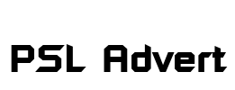 PSL Advert Font Image