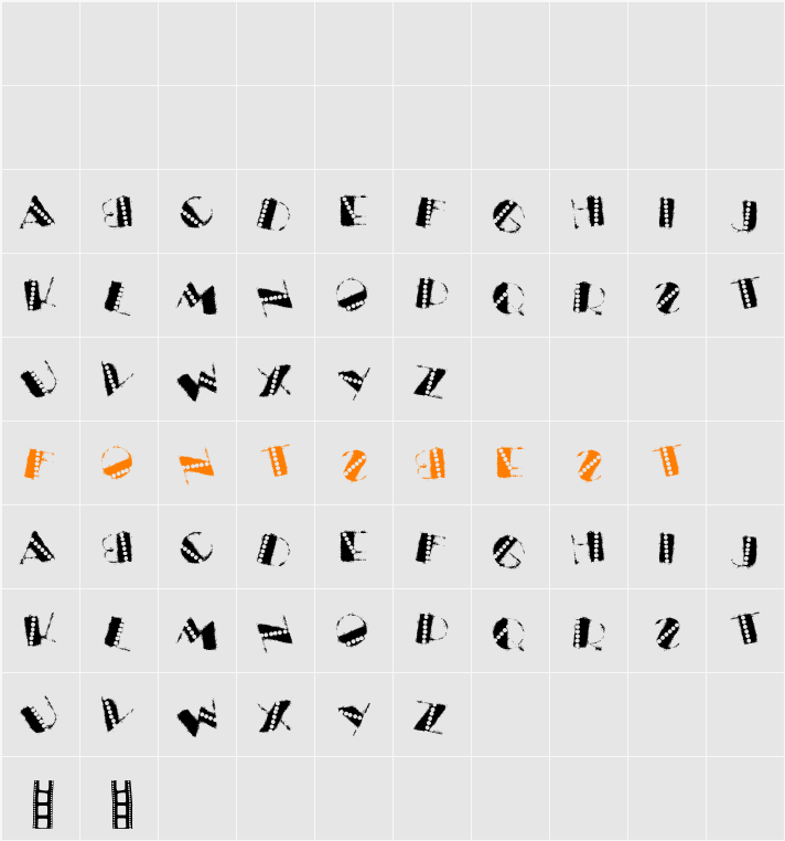 la hotel viver Character Map