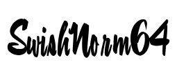 SwishNorm64 Font Image