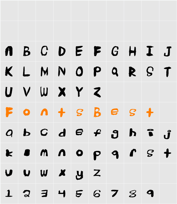 Extinct Character Map