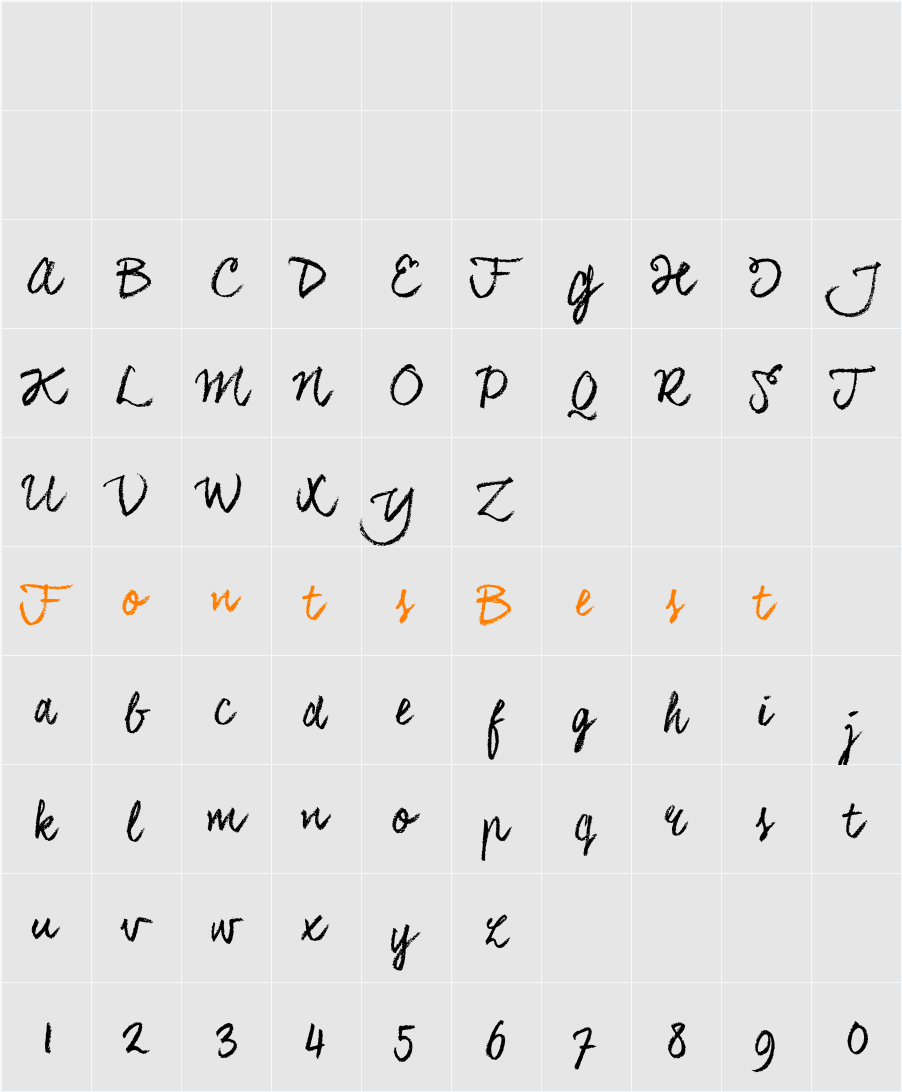 CoalhandLuke TRIAL Character Map