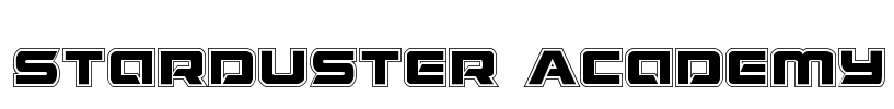 Starduster Academy Font Image