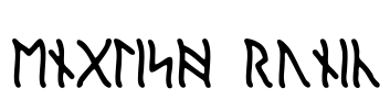 English Runic