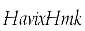 HavixHmk Font Image