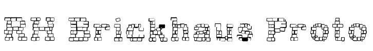 RH Brickhaus Proto Font Image