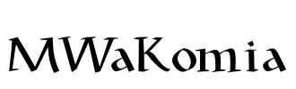 MWaKomia Font Image