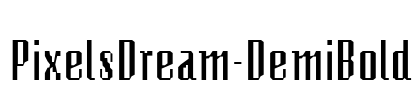 PixelsDream-DemiBold