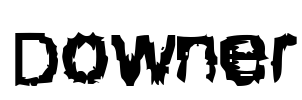 Downer Font Image