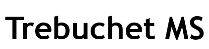 Trebuchet MS