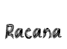 Racana Font Image