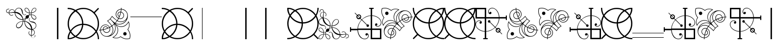 BorderfontClassicalsPlain Font Image