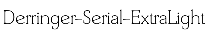 Derringer-Serial-ExtraLight