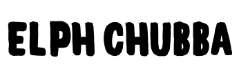 elph_chubba Font Image