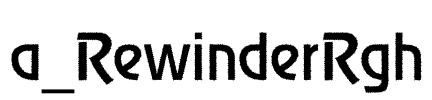 a_RewinderRgh Font Image