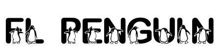 FL Penguin Font Image
