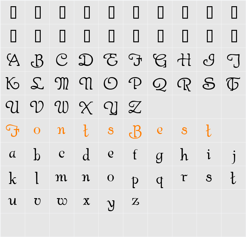 Gaheris Demo Character Map