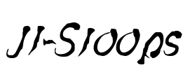 JI-Sloops Font Image