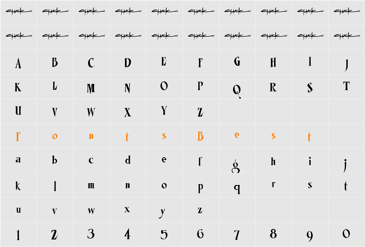 LHF Mister Kooky Character Map
