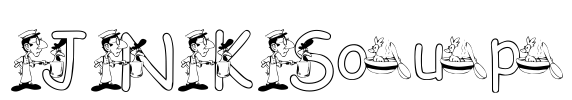 JNKSoup Font Image