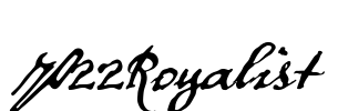 P22Royalist Font Image